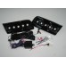 Pod Light Kit BLACK Daytime Running Lights DRL LED - Ducato, Boxer, Relay, X250