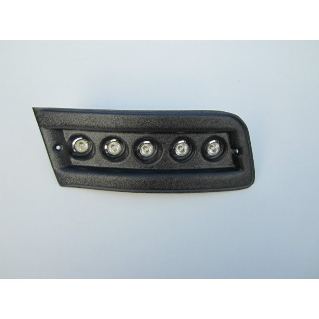 Pod Light Kit BLACK Textured Daytime Running Lights DRL LED Ducato